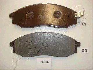 комплект спирачно феродо, дискови спирачки 50-01-130