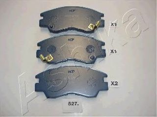 комплект спирачно феродо, дискови спирачки 50-05-527