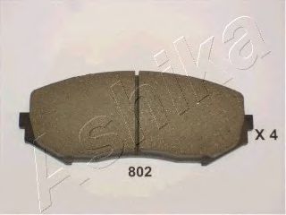 комплект спирачно феродо, дискови спирачки 50-08-802
