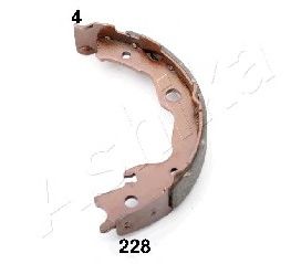 комплект спирачна челюст, ръчна спирачка 55-02-228