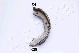 комплект спирачна челюст, ръчна спирачка 55-0K-K20