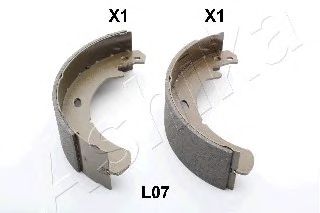 комплект спирачна челюст, ръчна спирачка 55-0L-L07