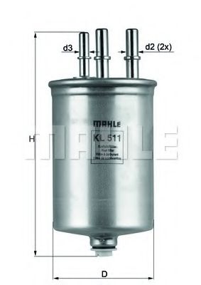 горивен филтър KL 511
