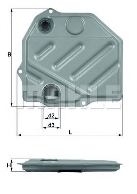 хидравличен филтър, автоматична предавателна кутия HX 46