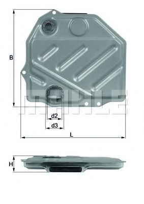 хидравличен филтър, автоматична предавателна кутия HX 48