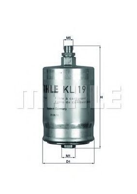горивен филтър KL 19