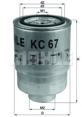 горивен филтър KC 67