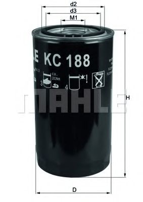 горивен филтър KC 188