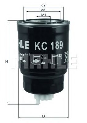 горивен филтър KC 189