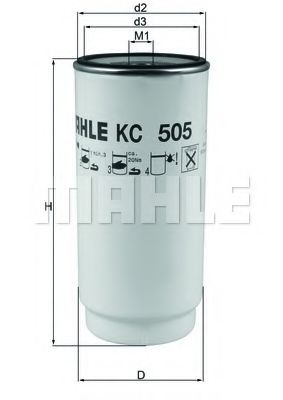 горивен филтър KC 505D