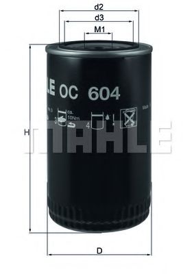 маслен филтър OC 604