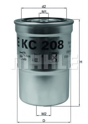 горивен филтър KC 208