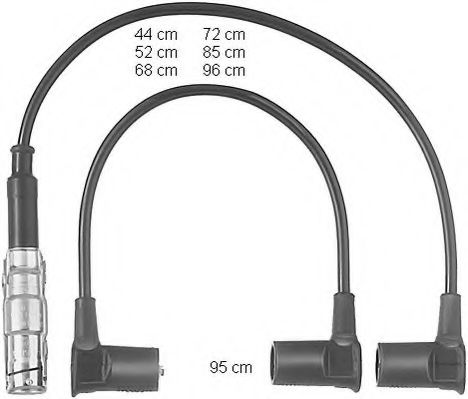 комплект запалителеи кабели CLS250