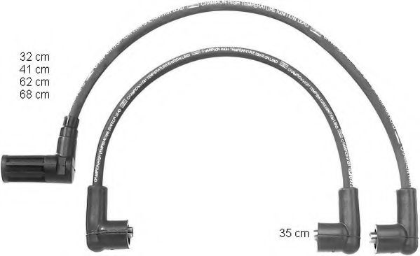 комплект запалителеи кабели CLS004