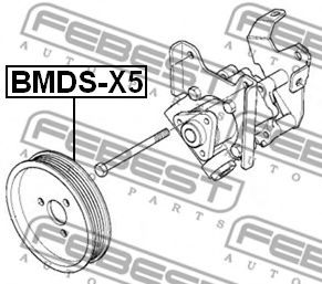 ремъчна шайба, сервопомпа BMDS-X5