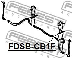 тампони, стаб. щанга FDSB-CB1F