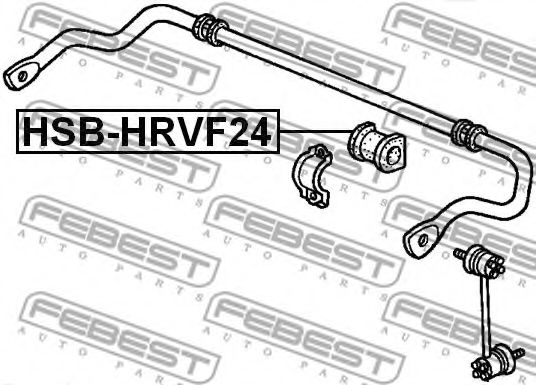 тампони, стаб. щанга HSB-HRVF24