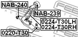 тампон, носач NAB-239