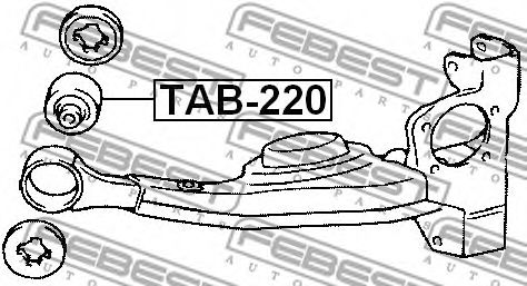 окачване, кормилна кутия TAB-220