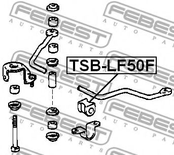 тампони, стаб. щанга TSB-LF50F