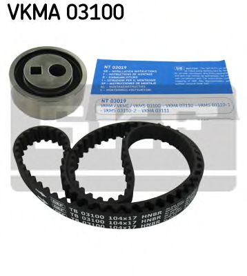 комплект ангренажен ремък VKMA 03100