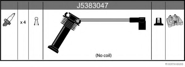 комплект запалителеи кабели J5383047