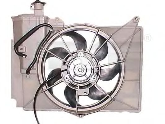 вентилатор, охлаждане на двигателя 836-1007
