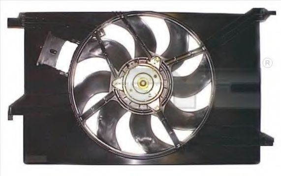 вентилатор, охлаждане на двигателя 825-1024