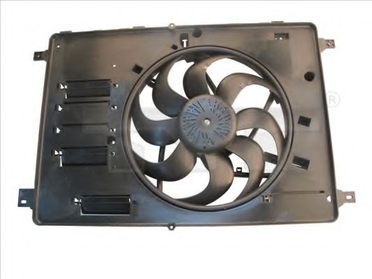 вентилатор, охлаждане на двигателя 810-0044