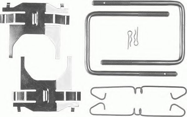 комплект принадлежности, дискови накладки FBA411