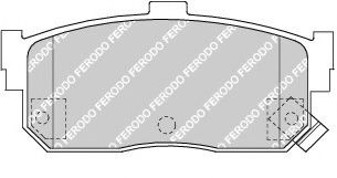 комплект спирачно феродо, дискови спирачки FDB1104