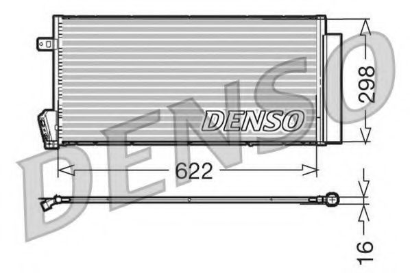 кондензатор, климатизация DCN09018