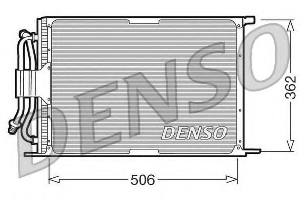 кондензатор, климатизация DCN10005
