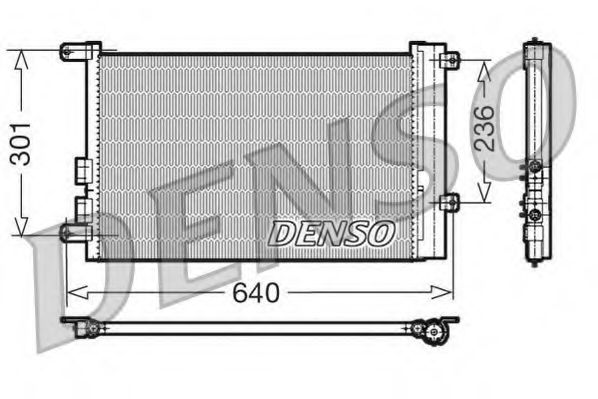 кондензатор, климатизация DCN01016