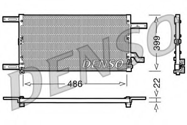 кондензатор, климатизация DCN01021