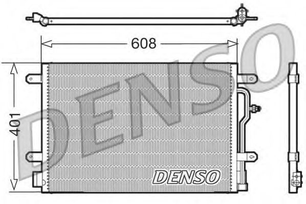 кондензатор, климатизация DCN02011