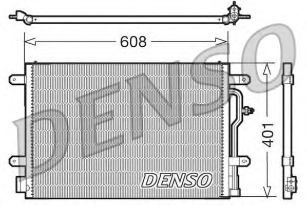 кондензатор, климатизация DCN02012