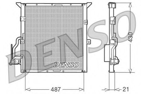 кондензатор, климатизация DCN05002