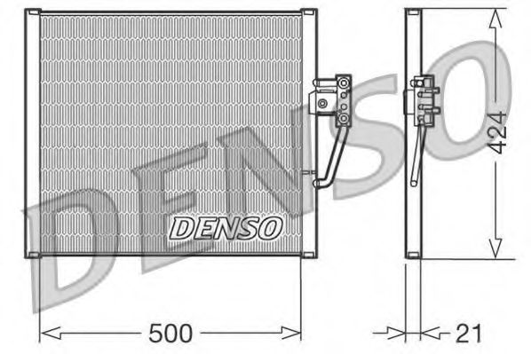кондензатор, климатизация DCN05005