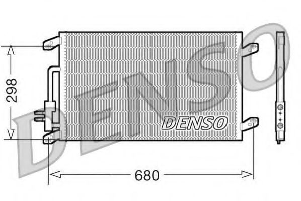 кондензатор, климатизация DCN13016