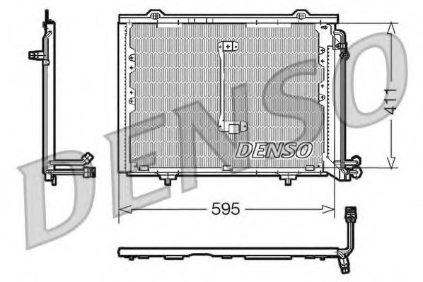 кондензатор, климатизация DCN17013