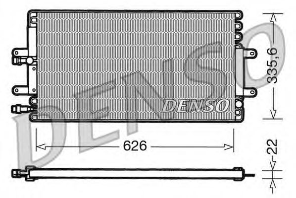 кондензатор, климатизация DCN23001