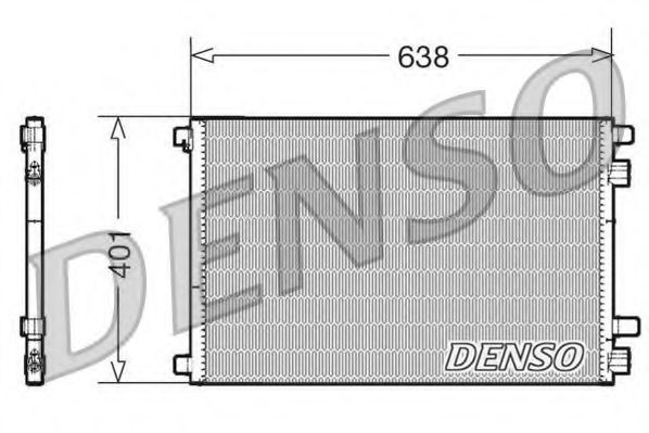 кондензатор, климатизация DCN23012