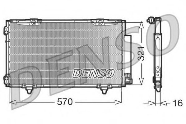 кондензатор, климатизация DCN50011