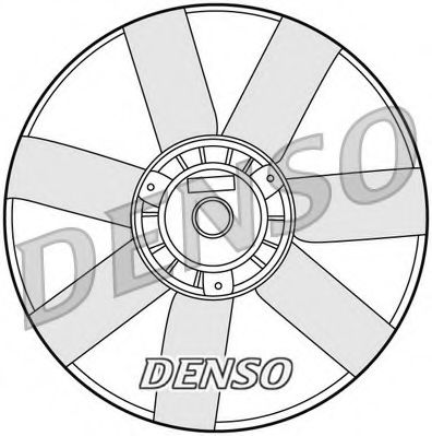 вентилатор, охлаждане на двигателя DER32005