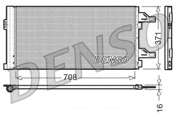 кондензатор, климатизация DCN07002