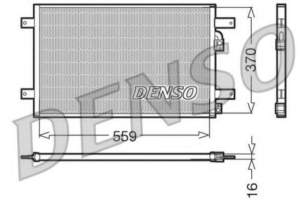 кондензатор, климатизация DCN32014