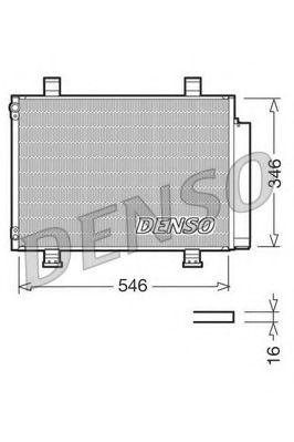 кондензатор, климатизация DCN47001