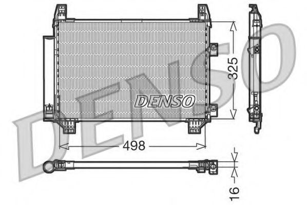 кондензатор, климатизация DCN50001