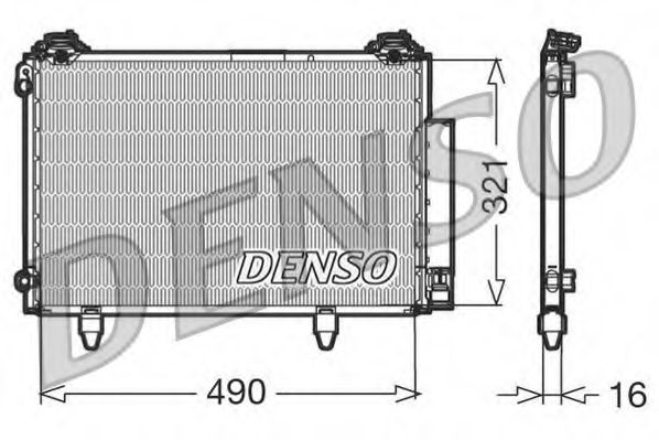 кондензатор, климатизация DCN50002